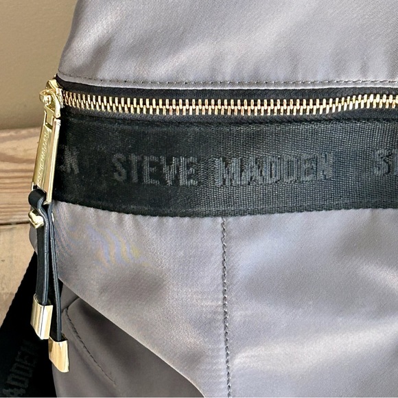Steve Madden Gray & Black Backpack - Picture 4 of 13